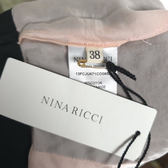 NWT NINA RICCI PARIS Floral Lace Mini Skirt Made in Slovakia 🇸🇰 Size 38 US 8 - Picture 3 of 16